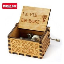 Load image into Gallery viewer, La Vie En Rose Wooden Music Box