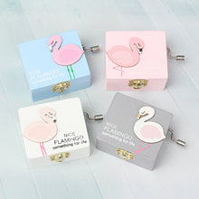 Load image into Gallery viewer, Creative Nordic Pink Bird Wooden Music Box