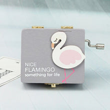 Load image into Gallery viewer, Creative Nordic Pink Bird Wooden Music Box